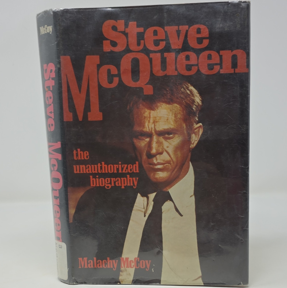 Steve McQueen: The Unauthorized Biography Hardcover w/ Dust Jacket - McCoy